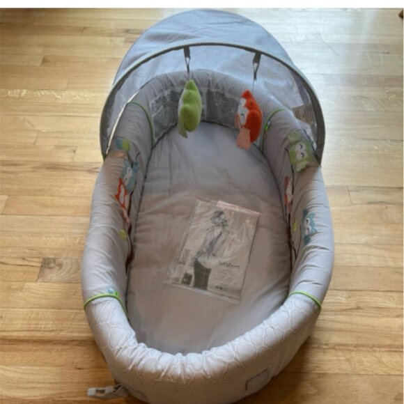 Lulyboo Bassinet To-Go Portable Travel Baby Lounger EUC - Picture 2 of 8